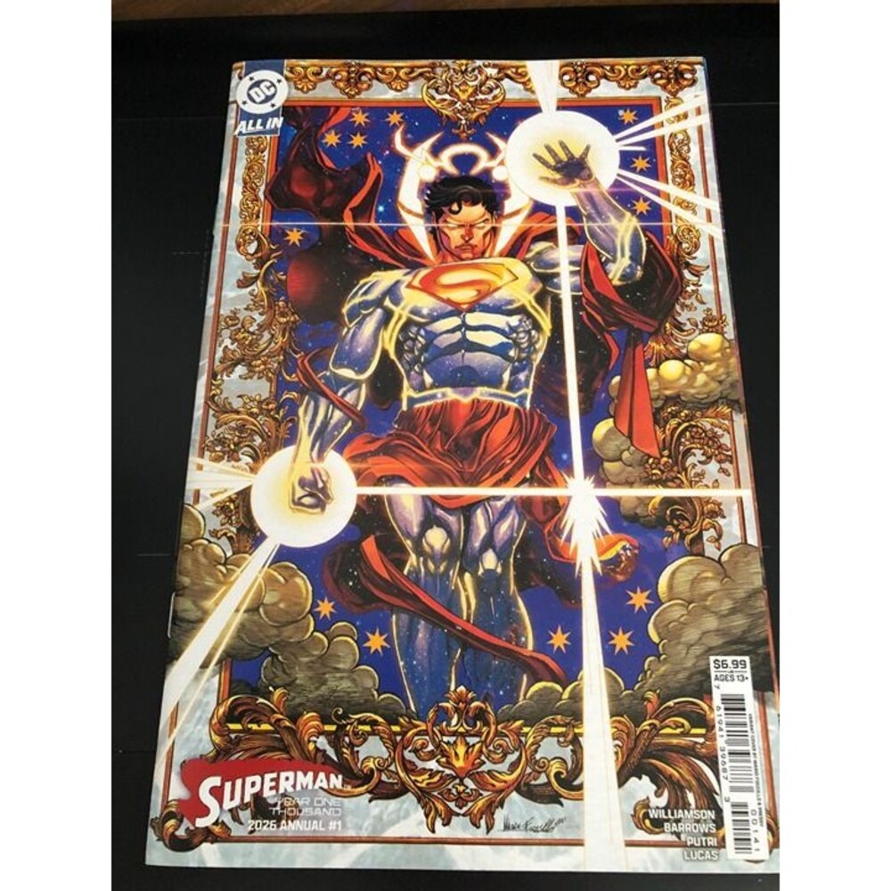 SUPERMAN ANNUAL YEAR ONE THOUSAND #1 (ONE SHOT) CVR D MARIO FOCCILLO NM